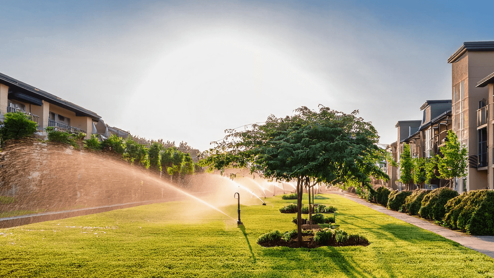 Smart irrigation systems in big cities